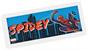 Marvel Spider-Man 12 x 5 Inch Framed MDF Wall Art