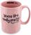 Mean Girls "Really Pretty" Wax Resist Ceramic Pottery Mug | Holds 18 Ounces
