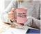 Mean Girls "Really Pretty" Wax Resist Ceramic Pottery Mug | Holds 18 Ounces
