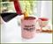 Mean Girls "Really Pretty" Wax Resist Ceramic Pottery Mug | Holds 18 Ounces