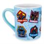 Marvel Comics Character Badges Ceramic Mug | Holds 14 Ounces
