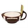Silver Buffalo Officially Licensed MAX'IS Creations The Mug With A Goalpost! Game On Edition, 15 oz Football Mug