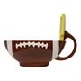 Silver Buffalo Officially Licensed MAX'IS Creations The Mug With A Goalpost! Game On Edition, 15 oz Football Mug