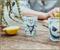 Disney Nightmare Before Christmas Inkblots 2-Ounce Mini Shot Glasses | Set Of 4