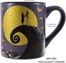 Nightmare Before Christmas 14oz Glitter Ceramic Mug