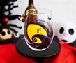 Disney The Nightmare Before Christmas Jack & Sally on Spiral Hill Stemless Glass