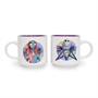 Nightmare Before Christmas Splatter Characters 13-Ounce Ceramic Stacking Mug Set