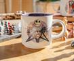 Nightmare Before Christmas Splatter Characters 13-Ounce Ceramic Stacking Mug Set