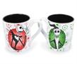Nightmare Before Christmas Jack Holiday Mugs, Set of 2 | Each Holds 14 Ounces