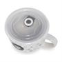 Disney Nightmare Before Christmas Santa Jack Wreath Ceramic Soup Mug With Lid