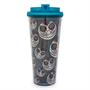 Disney The Nightmare Before Christmas Jack Sugar Skull Plastic Travel Tumbler