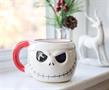 The Nightmare Before Christmas Santa Jack Skellington 3D Coffee Mug | 20 Ounces