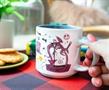 Disney The Nightmare Before Christmas Allover Icons Ceramic Stacking Mug | Holds 13 Ounces