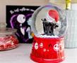 Disney The Nightmare Before Christmas Santa Jack 6-Inch Light-Up Snow Globe