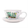 Disney The Nightmare Before Christmas Tarot Cards Ceramic Teacup and Saucer Set