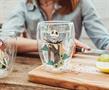 Disney The Nightmare Before Christmas Jack and Sally Stemless Glasses | Set of 2