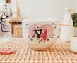 Disney The Nightmare Before Christmas Jack and Sally Ramen Bowl With Chopsticks