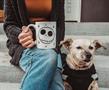 Disney The Nightmare Before Christmas Jack Skellington Face Ceramic Mug
