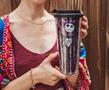 Disney The Nightmare Before Christmas Jack Skellington Plastic Travel Tumbler With Lid