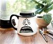 Disney Nightmare Before Christmas Mayor Faces 3D Ceramic Mug | Holds 20 Ounces