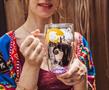 Disney The Nightmare Before Christmas Oogie Boogie Moon Confetti Glass Mug | Holds 15 Ounces
