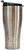 Metallic Gray Stainless Steel Tumbler With Flip Lid | Holds 30 Ounces