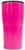 Metallic Hot Pink Stainless Steel Tumbler With Open-Sip Lid | Holds 20 Ounces