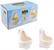 Urinal 1-Ounce Sculpted Ceramic Shot Glasses | Set of 2