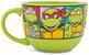 Teenage Mutant Ninja Turtles Characters Ceramic Soup Mug | Holds 24 Ounces