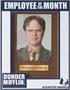 The Office Employee of the Month 5 x 7 Inch 3D MDF Photo Frame