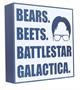 The Office Dwight 6 x 6 Inch Wood Box Sign