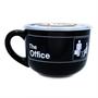 The Office Title Sign Ceramic Soup Mug With Lid | Holds 24 Ounces