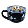 The Office Title Sign Ceramic Soup Mug With Lid | Holds 24 Ounces