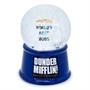 The Office "World's Best Boss" Mug 3-Inch Mini Light-Up Snow Globe