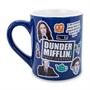 The Office Toss Print Ceramic Mug | Holds 14 Ounces