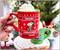 Peanuts Charlie Brown and Snoopy Christmas Sweaters Ceramic Mugs | Set of 2