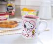 Peanuts Snoopy And Woodstock Ceramic Mug | Holds 14 Ounces | Toynk Exclusive