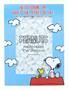 Peanuts Keep Looking Up 4 x 6 Inch Die Cut Photo Frame