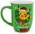 Pokemon Santa Pikachu Wide-Rim Ceramic Latte Mug | Holds 16 Ounces
