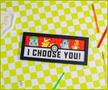 Pokemon "I Choose You" 12 x 5 Inch Framed MDF Wall Art