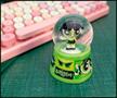 The Powerpuff Girls Buttercup Comic Panels 3-Inch Mini Light-Up Snow Globe
