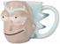 Rick and Morty Rick Sanchez Face 3D Sculpted Ceramic Mug | Holds 20 Ounces