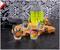 Rick and Morty Colorful Faces 2-Ounce Mini Shot Glasses | Set of 4