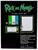 Rick and Morty Portal Splatter Sticky Note and Tab Box Set