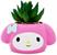 Sanrio My Melody 3-Inch Ceramic Mini Planter With Artificial Succulent