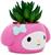 Sanrio My Melody 3-Inch Ceramic Mini Planter With Artificial Succulent
