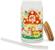 Sanrio Hello Kitty and Friends Mushroom Glass Tumbler With Bamboo Lid and Straw