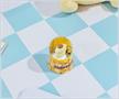 Sanrio Pompompurin Mini Light-Up Snow Globe | 3 Inches Tall