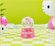 Sanrio My Melody Mini Light-Up Snow Globe | 3 Inches Tall