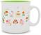 Sanrio Hello Kitty and Friends Mushroom Crew 20-Ounce Ceramic Camper Mug